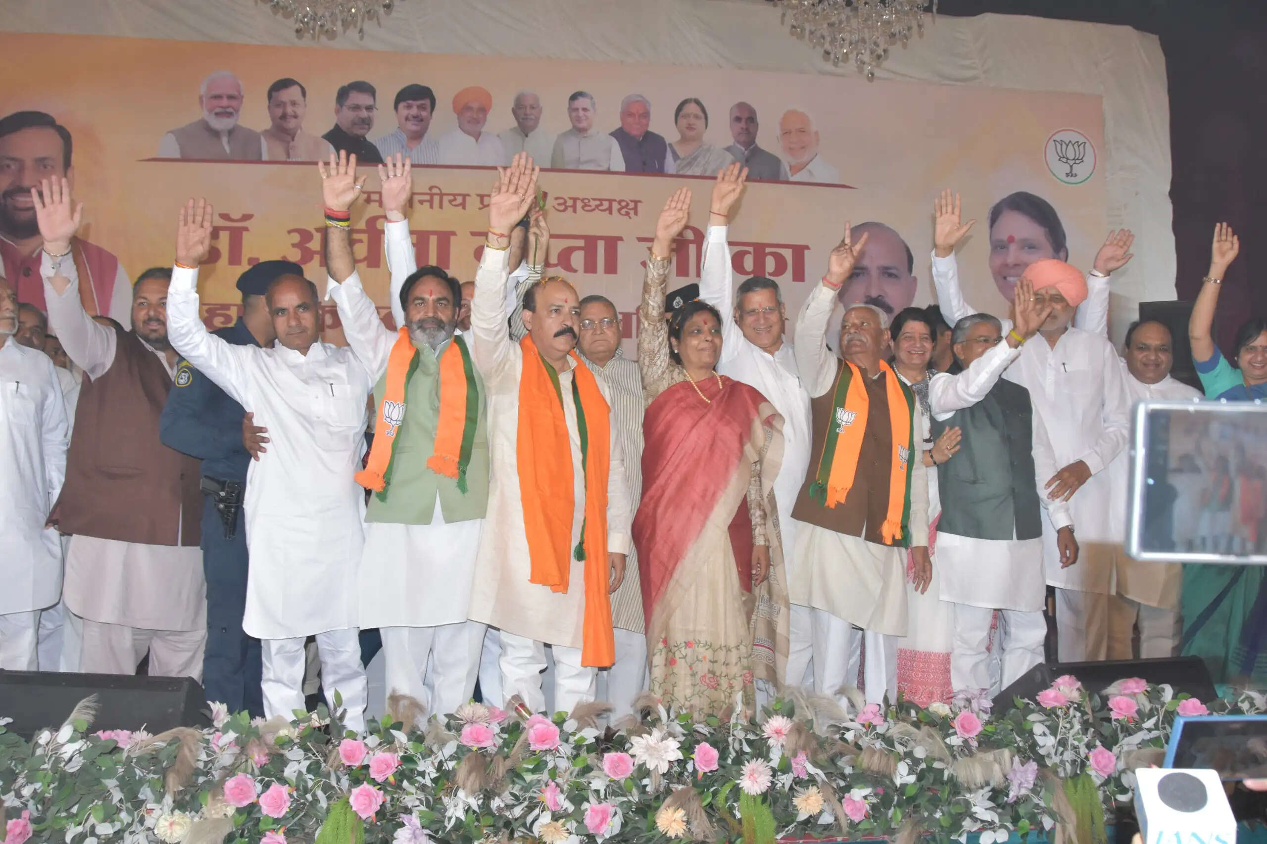 यमुनानगर:अभिनंदन समारोह में डॉ. अर्चना गुप्ता का आह्वान, संगठन विस्तार और जनसेवा को दें नई गति