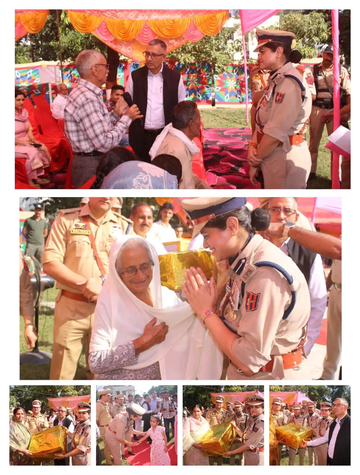 पुलिस शहीदों के बलिदान को कठुआ पुलिस ने किया नमन, शहीदों के परिजनों को दिया हरसंभव मदद का भरोसा