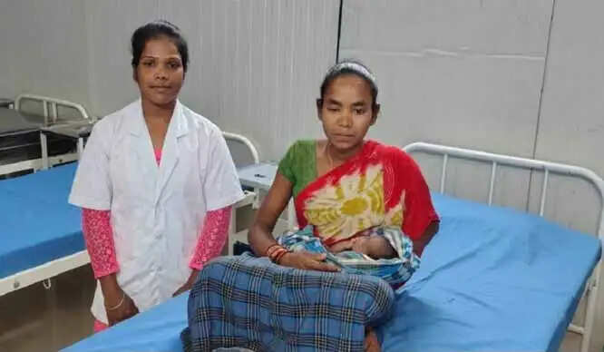 अबूझमाड़ के पीड़ियाकोट के मायका केंद्र में पहली बार हुआ संस्थागत प्रसव