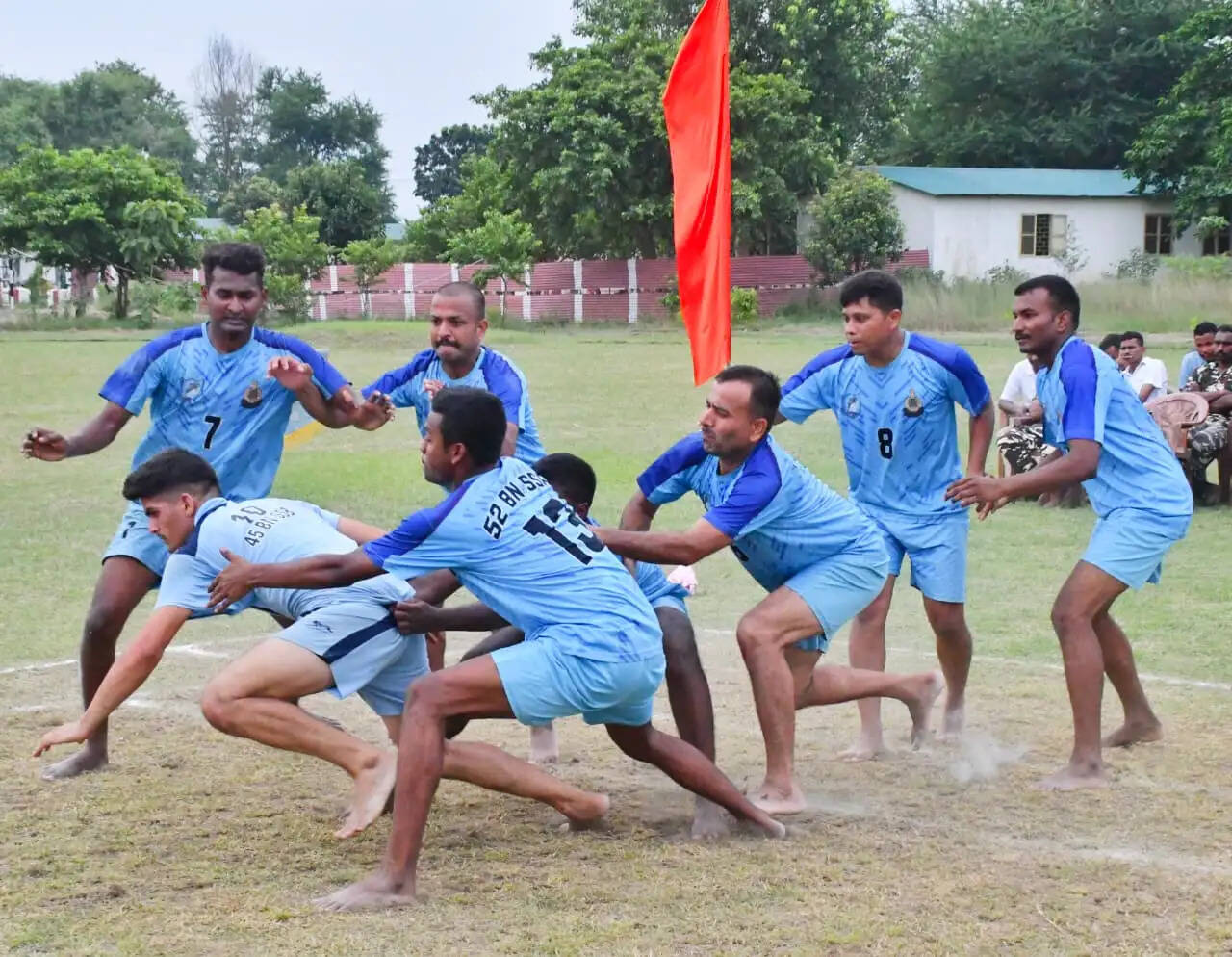 दो दिवसीय अंतर-वाहिनी कबड्डी प्रतियोगिता संपन्न, 52वीं वाहिनी बनी विजेता