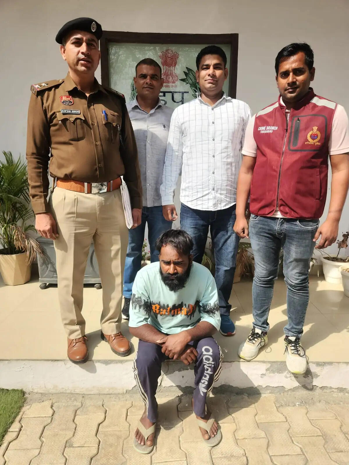 फरीदाबाद : ससुर की कुल्हाड़ी मारकर हत्या करने वाला दामाद गिरफ्तार