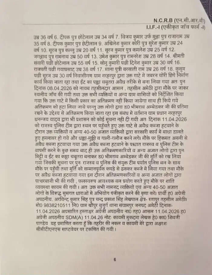 (अपडेट) सरकारी भूमि कब्जा करने और बवाल मामले में 19 नामजद सहित 50 अज्ञात उपद्रवियों पर मुकदमा दर्ज