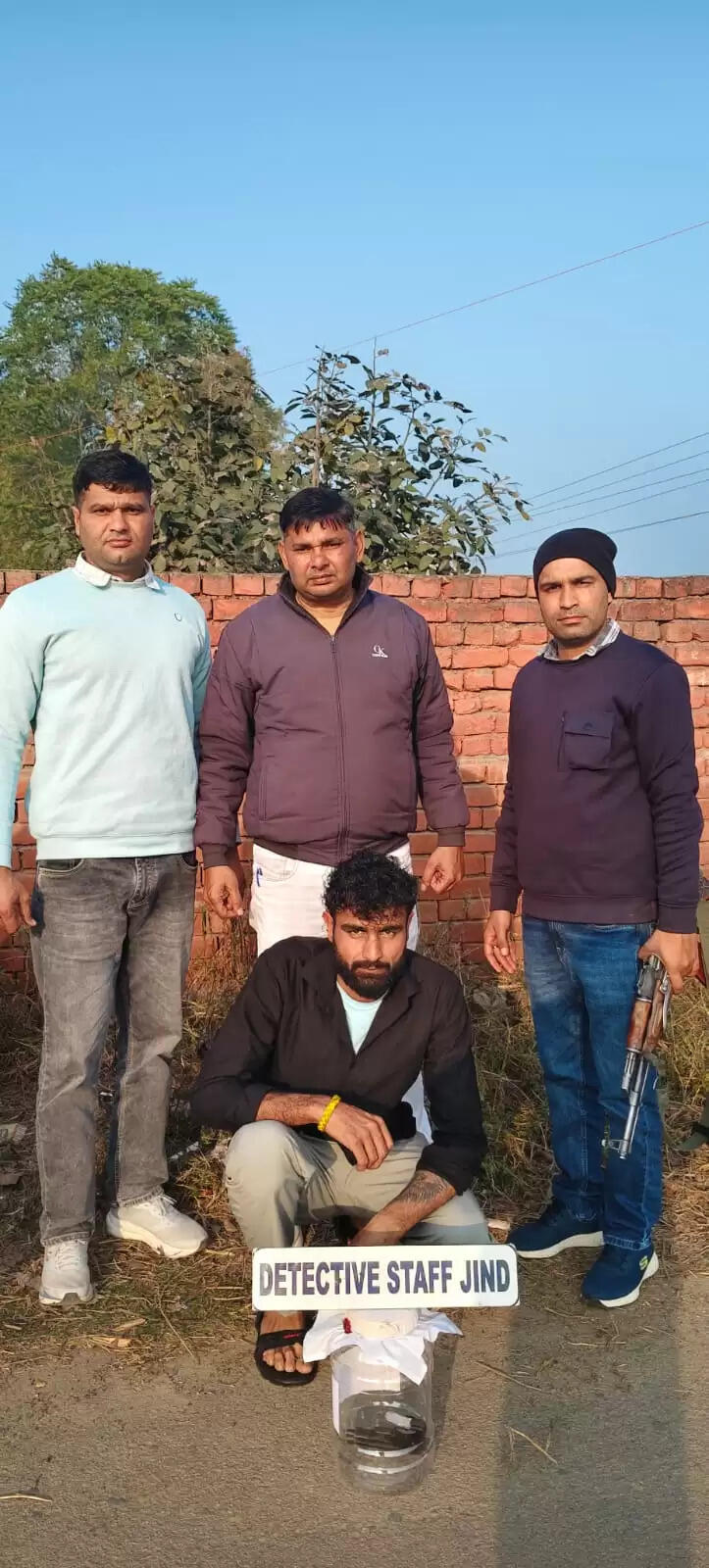 जींद : दो पिस्तौल व जिंदा कारतूस के साथ दो युवक गिरफ्तार