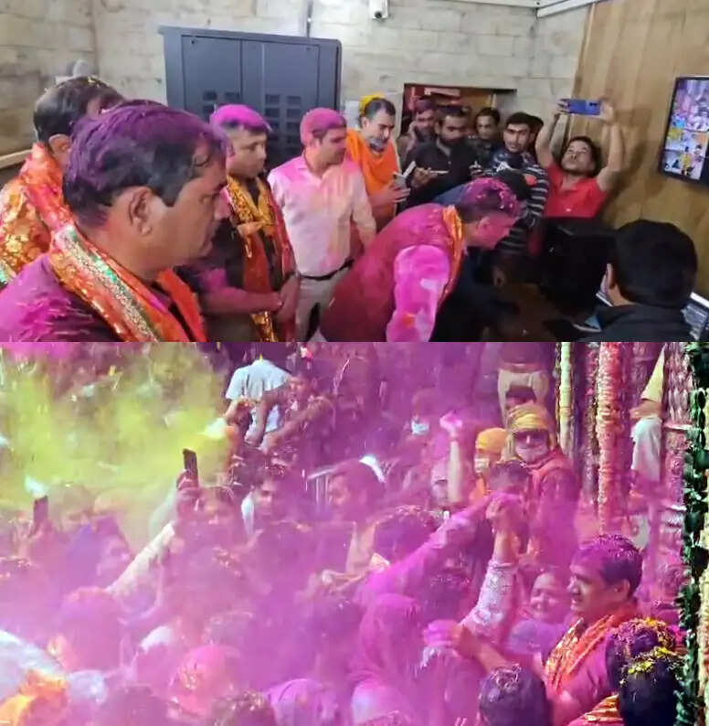 हाई पावर्ड मैनेजमेंट कमेटी की ऐतिहासिक पहल, श्रीबांके बिहारी के लाइव दर्शन