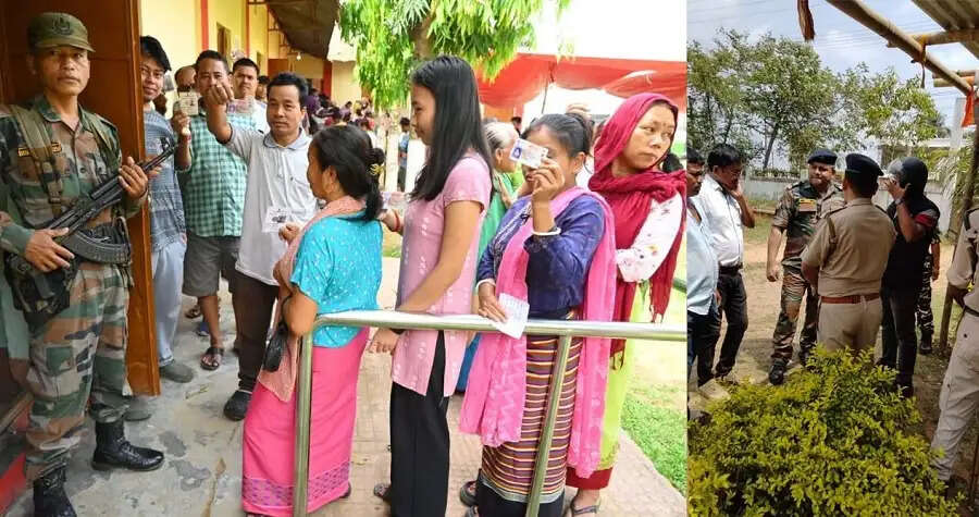 टीटीएएडीसी चुनाव: शाम 5 बजे तक 83 प्रतिशत वोटिंग, सिपाहिजला के एक बूथ पर 16 तारीख को दोबारा मतदान