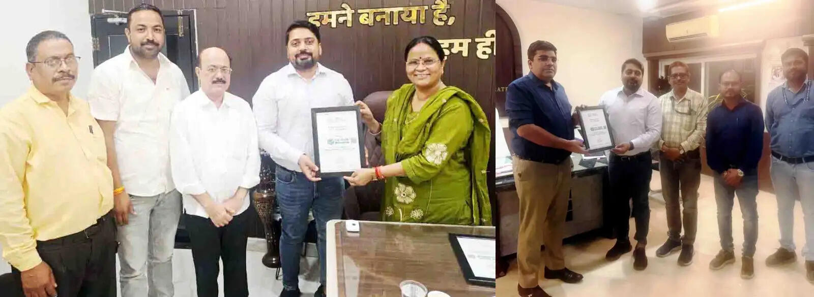 कोरबा की ‘चटकारा चौपाटी’ को मिला फूड सेफ्टी हब प्रमाणपत्र