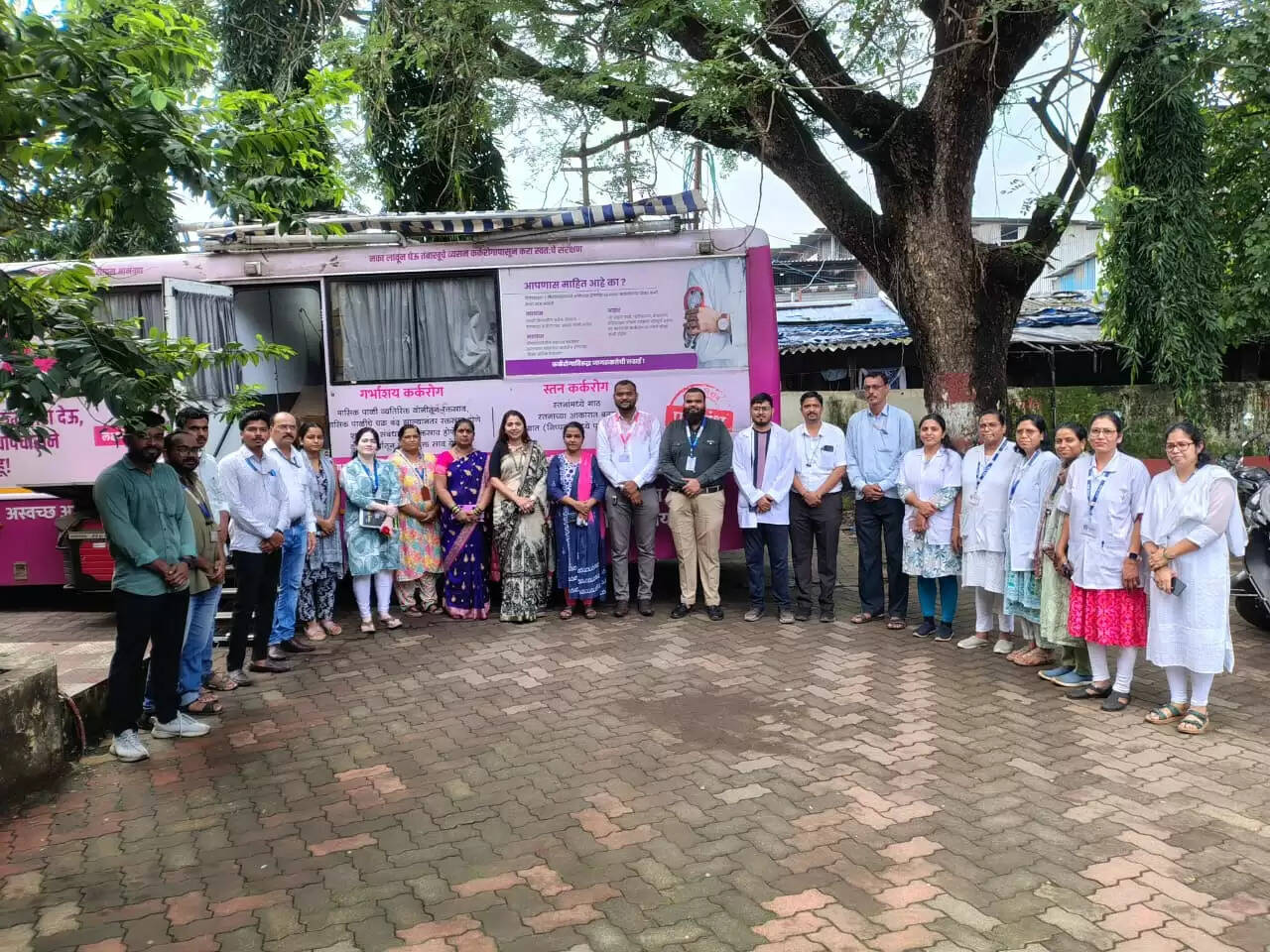 कैंसर निदान चलित वैन से,जिला शल्य चिकित्सक पवार ने कहा- ग्रामीण क्षेत्रों हेतू वरदान