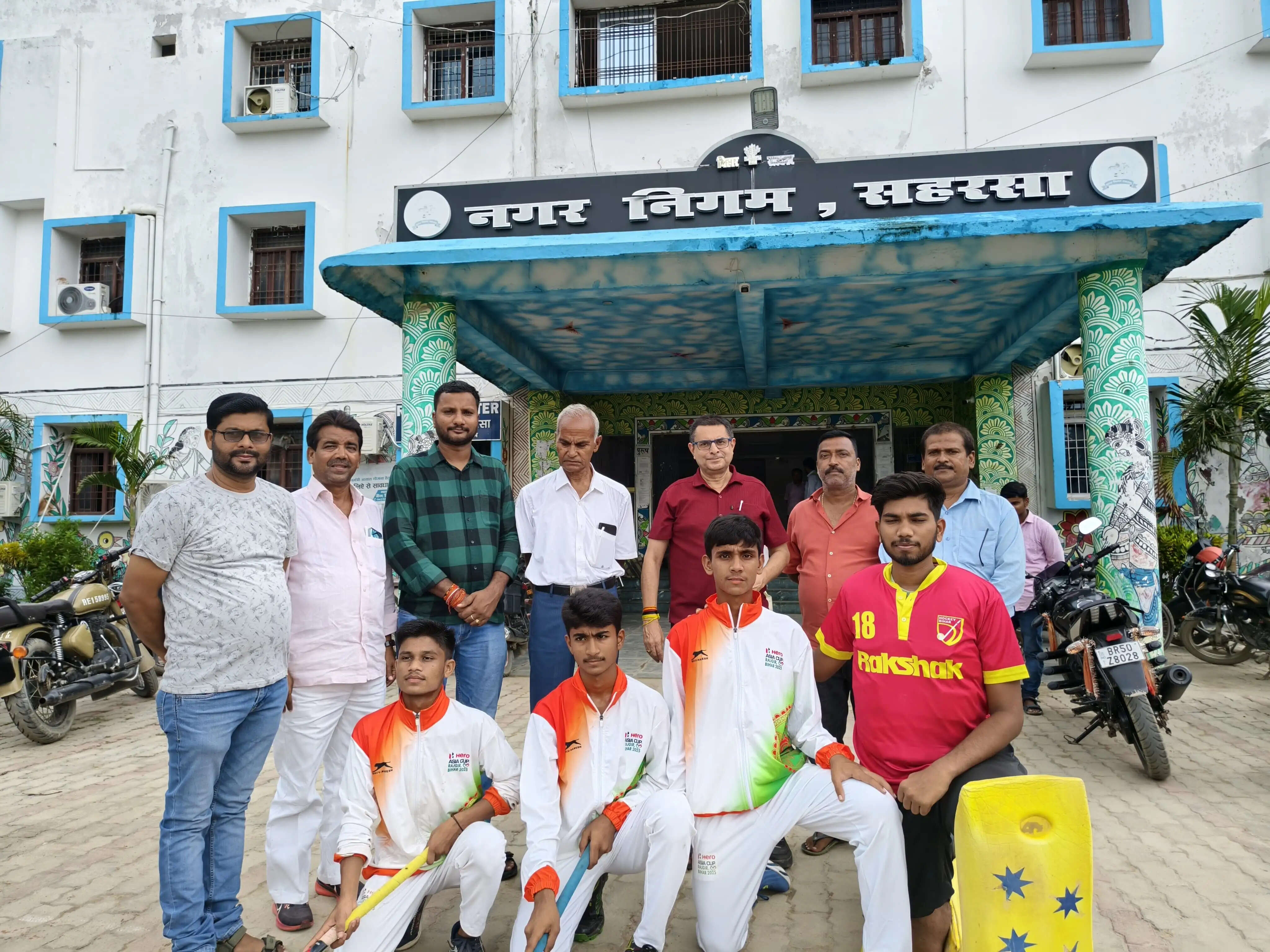 जिले के चार खिलाड़ी का राष्ट्रीय खेल कैंप हेतु चयन, राजगीर रवाना