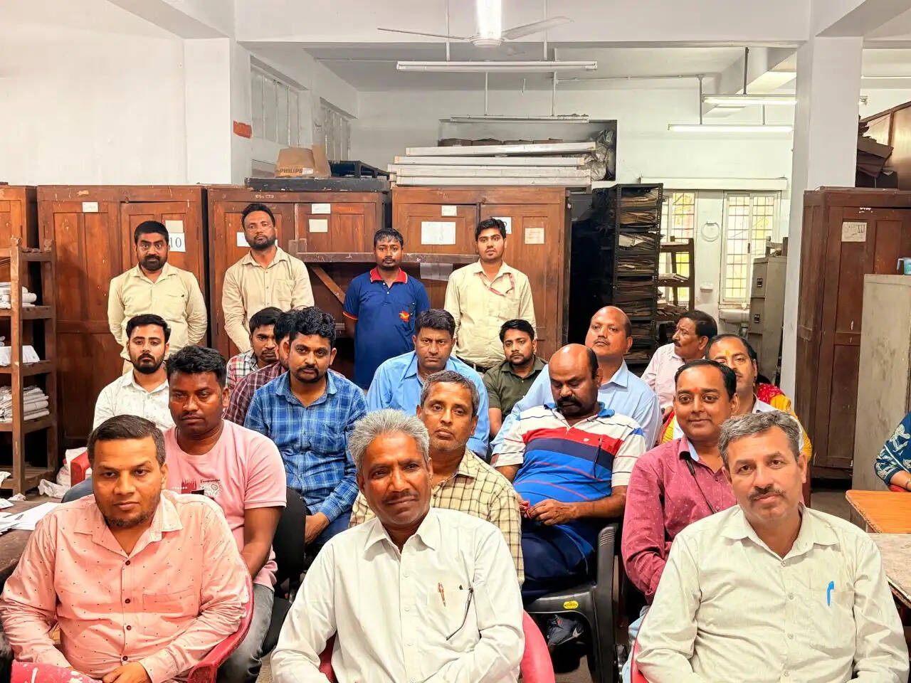 रामगढ़ प्रधान डाकघर में नवनियुक्त सहायक डाक अधीक्षक का स्वागत