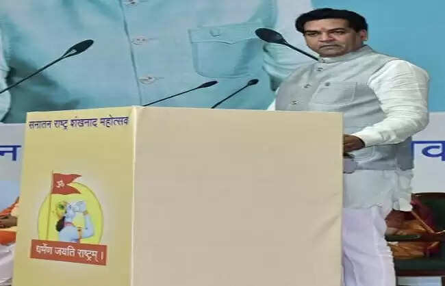 'शंखनाद महोत्सव' में हिंदू राजाओं के शस्त्रों की प्रदर्शनी, शामिल हुए कपिल मिश्रा