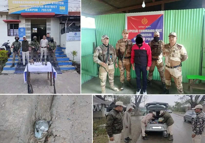 मणिपुर : प्रीपाक (प्रो) का एक कैडर गिरफ्तार, विभिन्न क्षेत्रों से विस्फोटक बरामद
