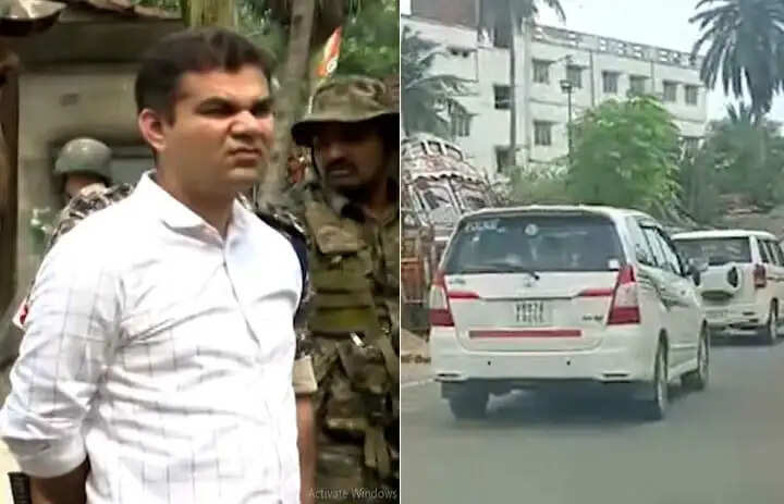 मतदान के दौरान एक्शन मोड में दिखे यूपी के ‘सिंघम’ अजय पाल शर्मा