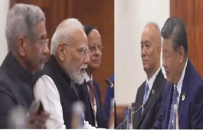 मोदी ने जिनपिंग के साथ की द्विपक्षीय बैठक