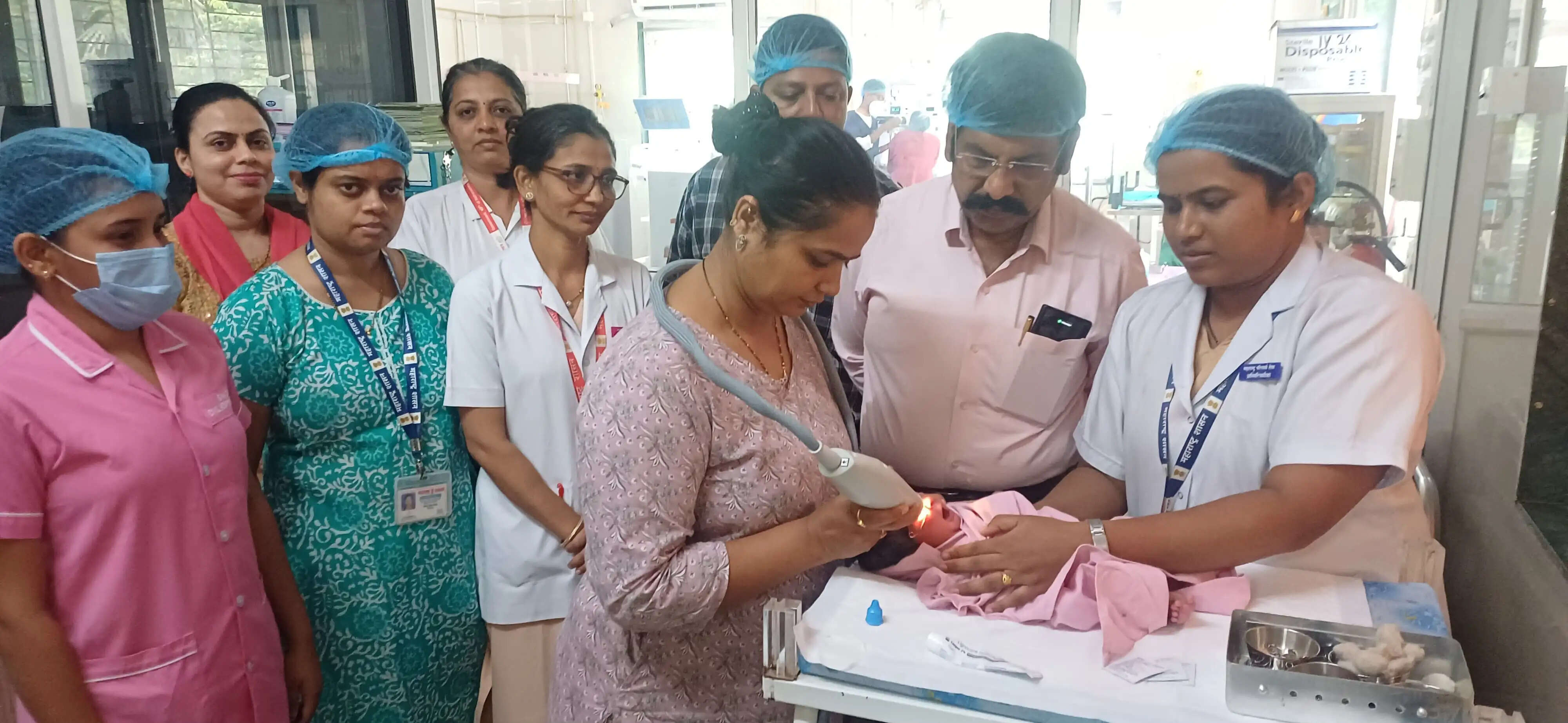 अपरिपक्व बच्चों की दृष्टि बचाने में ठाणे सिविल अग्रणी -डॉ पवार