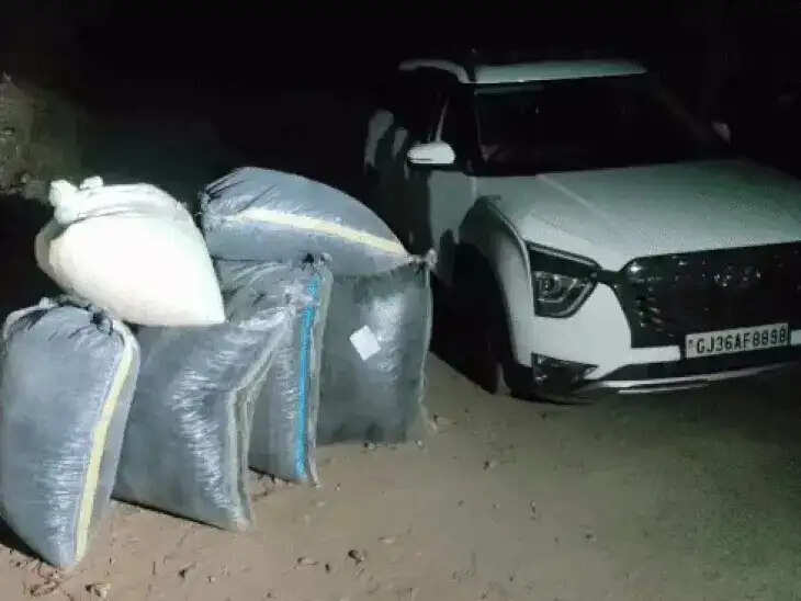 सलूंबर में 230 किलो डोडा चूरा बरामद, दो तस्कर गिरफ्तार