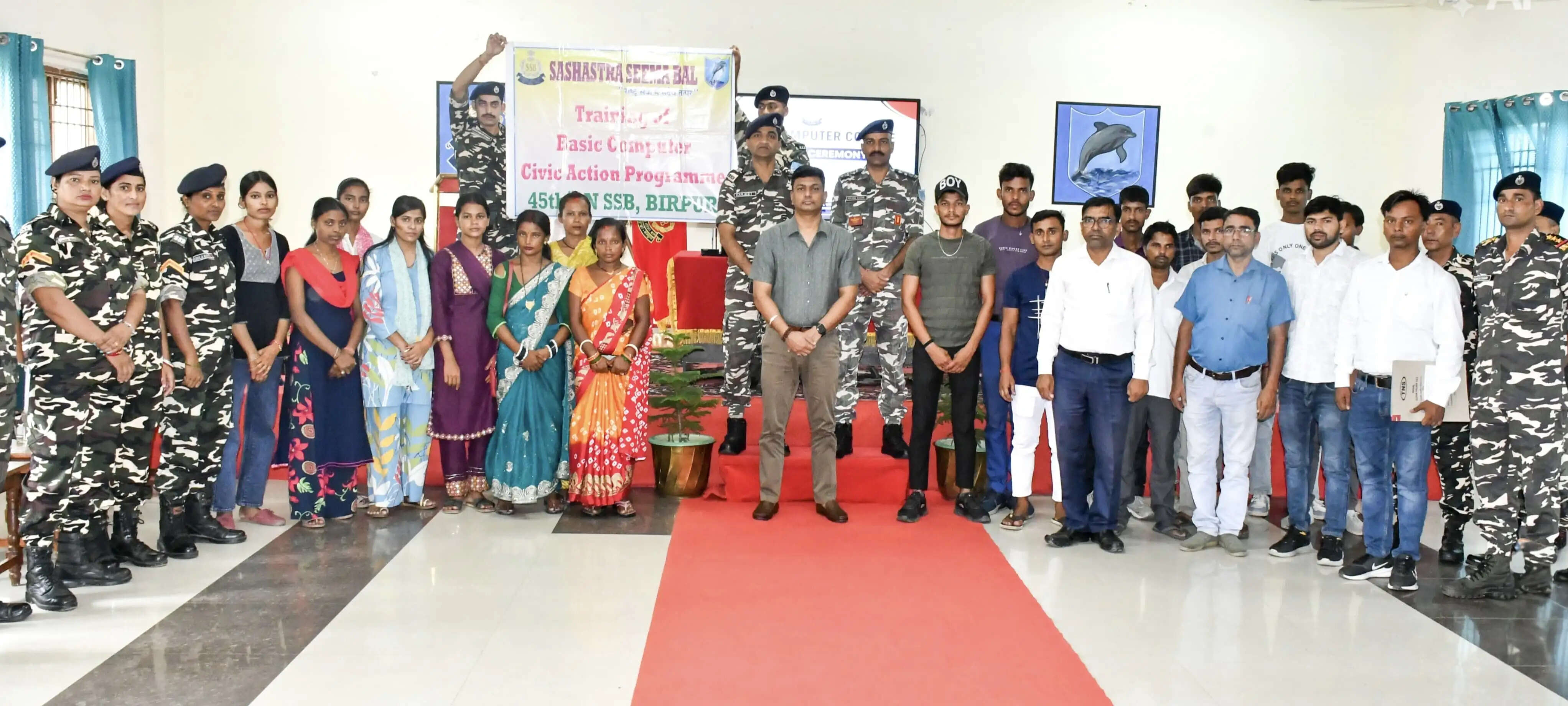 सीमावर्ती युवाओं के लिए 30 दिवसीय बेसिक कंप्यूटर प्रशिक्षण शुरू