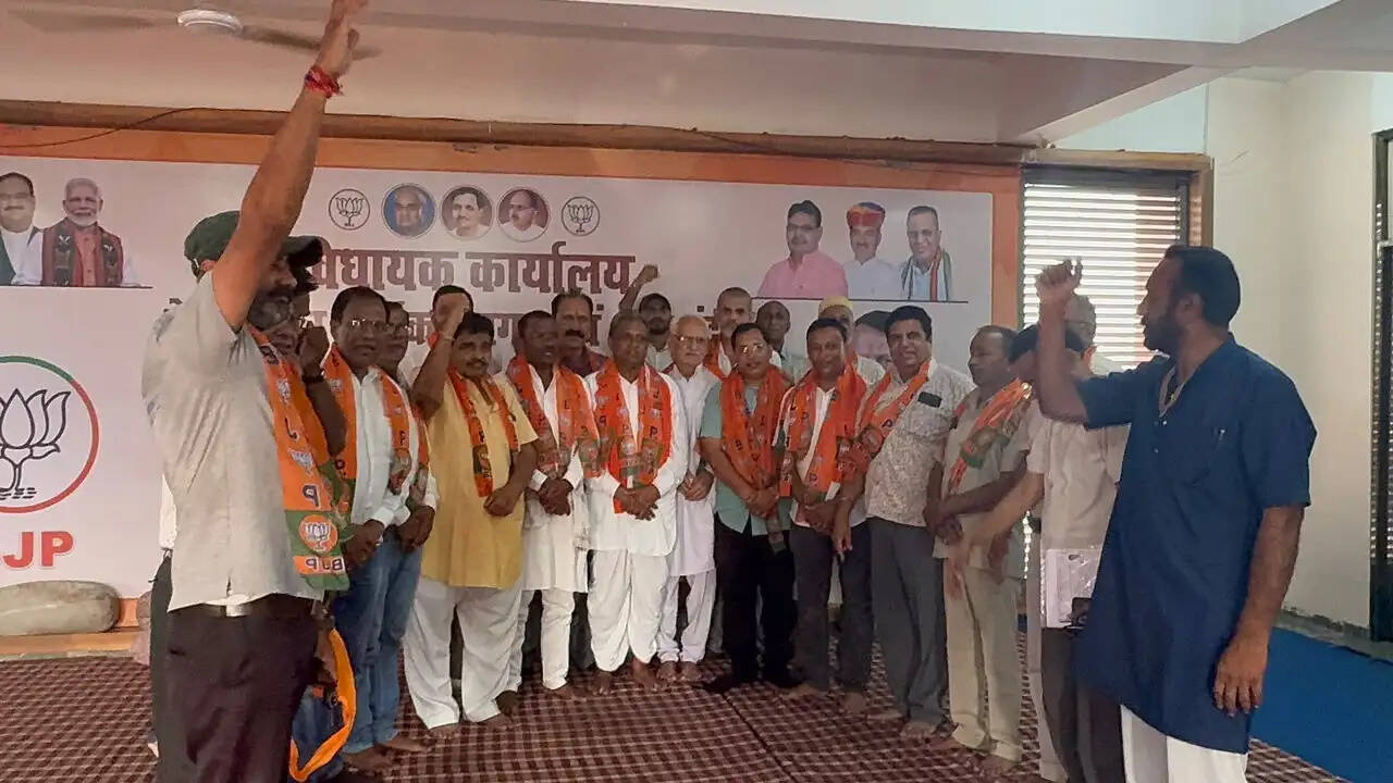 सागवाड़ा में भाजपा कार्यकर्ताओं का आपसी मतभेद समाप्त
