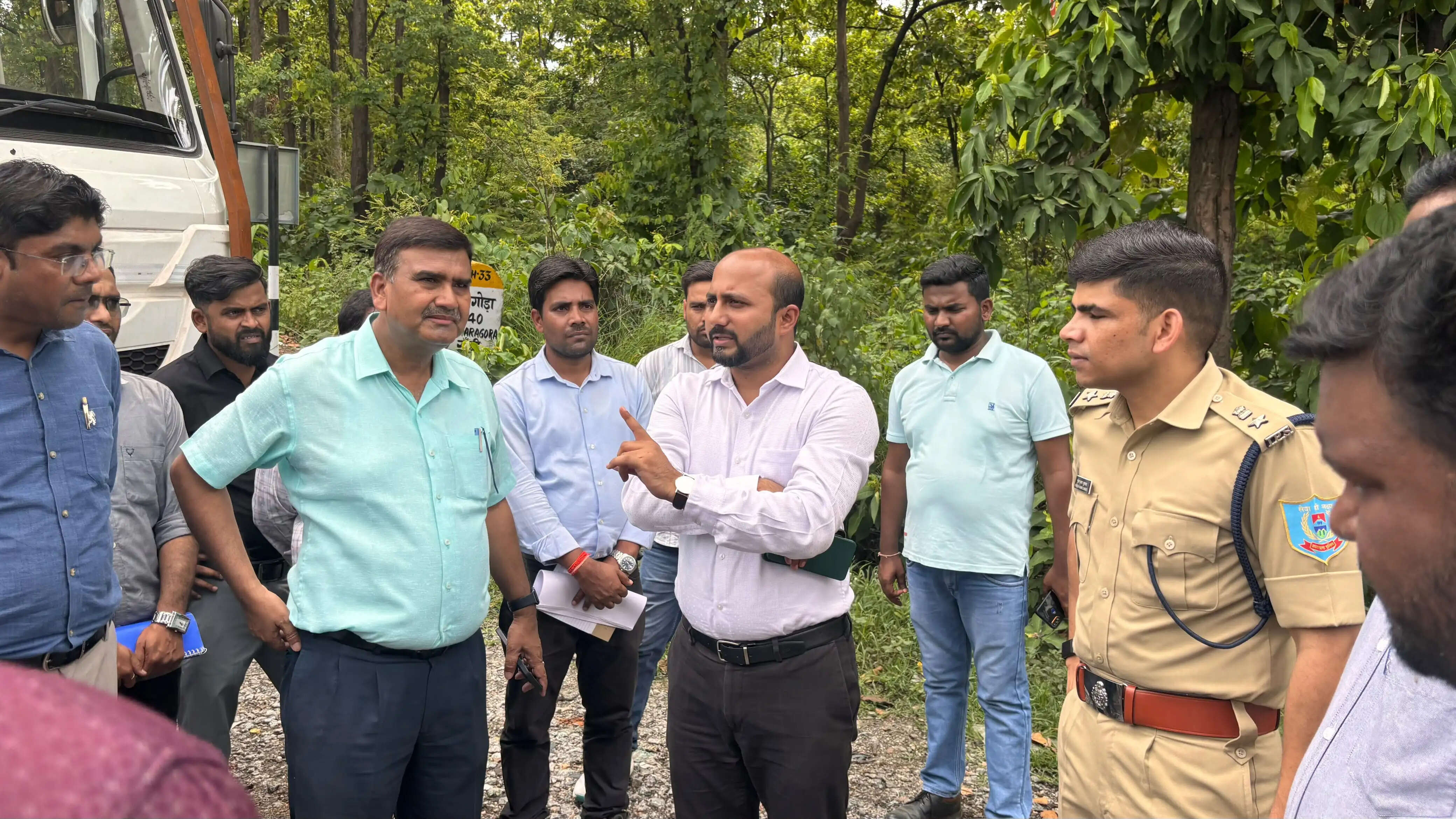 चुट्टूपालू घाटी का डीसी और एसपी ने किया निरीक्षण, हर 100 मीटर पर सुरक्षा इंतजाम का निर्देश