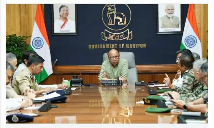मणिपुर हिंसा पर सीएम युमनाम खेमचंद सख्त, संवेदनशील इलाकों में सुरक्षा बढ़ाने के निर्देश