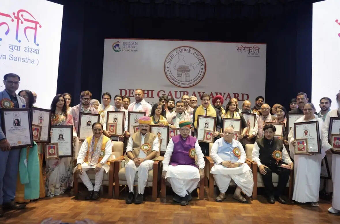 दिल्ली की 31 विभूतियां ‘दिल्ली गौरव सम्मान’ से सम्मानित