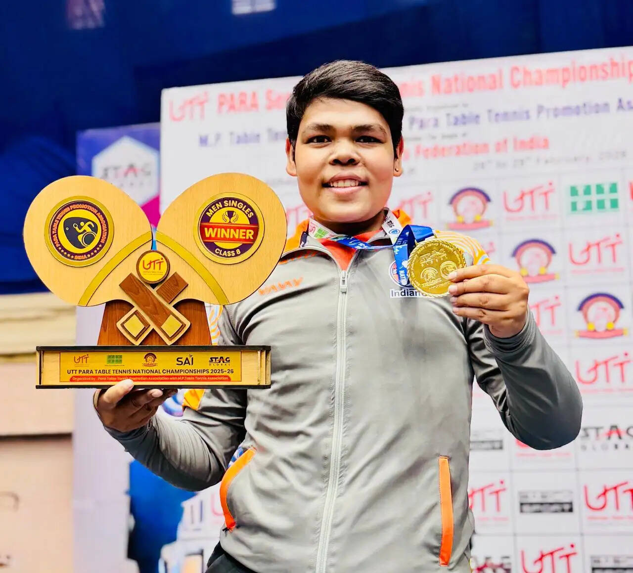 पीतलनगरी के कुणाल ने टेबल टेनिस नेशनल चैम्पियनशिप में जीता एक स्वर्ण व एक काँस्य पदक