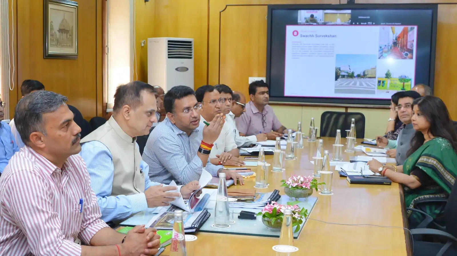 राजस्थान के चार शहरों के स्वच्छता सर्वेक्षण,वेस्ट-टू-वेल्थ मॉडल, दृश्य स्वच्छता और तकनीक आधारित मॉनिटरिंग पर विशेष जोर