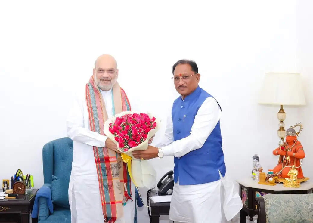 दिल्ली में बस्तर विकास मॉडल पर मंथन : अमित शाह से मुख्यमंत्री साय की अहम मुलाकात