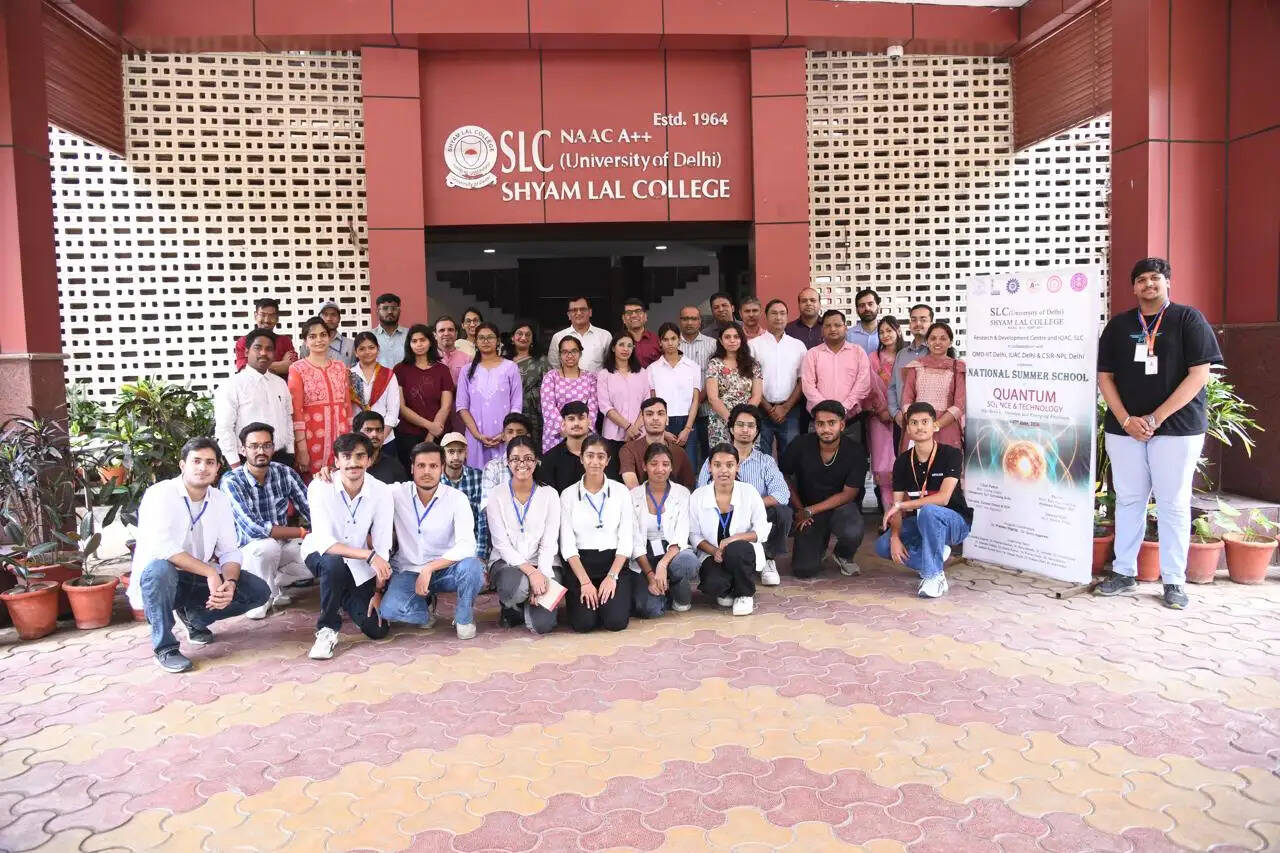 श्याम लाल कॉलेज में क्वांटम साइंस और टेक्नोलॉजी पर नेशनल समर स्कूल का हुआ आयोजन