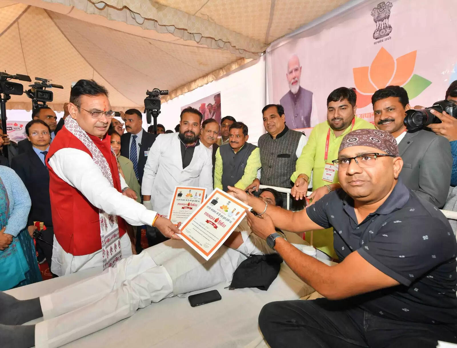 गायों की सेवा हमारी संस्कृति और परंपरा का अभिन्न अंग: मुख्यमंत्री भजनलाल शर्मा