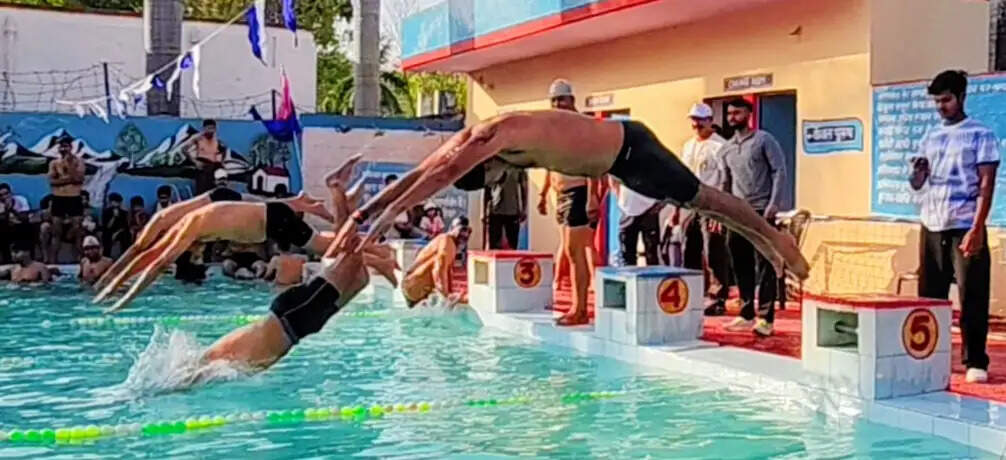 पश्चिमी जोन पीएसी की तीन दिवसीय 29वीं अंतरवाहिनी तैराकी एवं क्रॉसकंट्री प्रतियोगिता का शुभारंभ