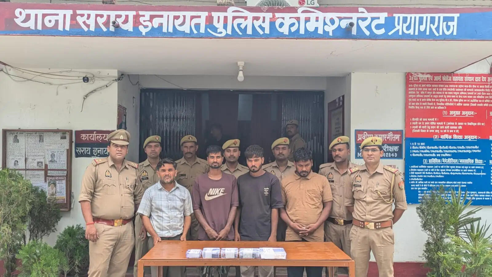 ज्वेलरी शॉप में हुई चोरी का खुलासा, चार आरोपित गिरफ्तार
