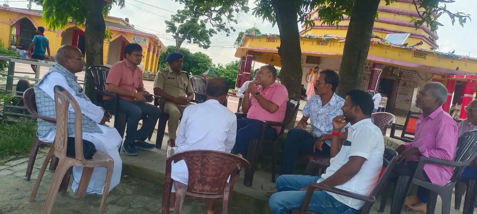 श्रावणी मेले की तैयारी तेज, तिलेश्वर महादेव मंदिर में हुई समीक्षा बैठक
