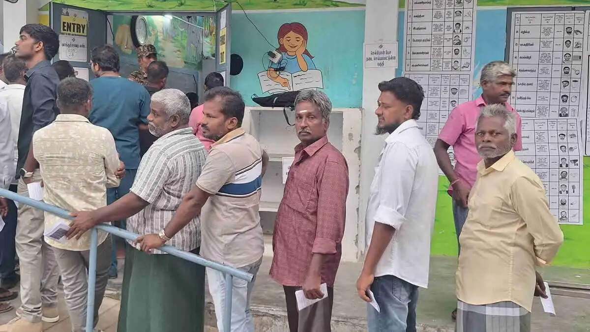 तमिलनाडु विधानसभा उपचुनाव : सुबह 11 बजे तक मदुरांतकम में 35.55 और धारापुरम में 37.28 प्रतिशत मतदान