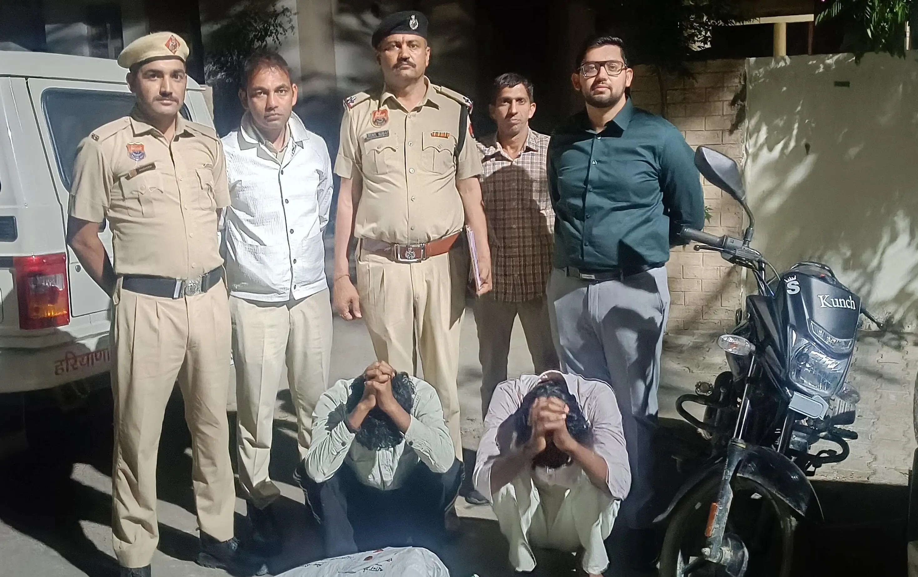 सिरसा: पुलिस ने दो भाइयों सहित चार नशा तस्करों को किया गिरफ्तार