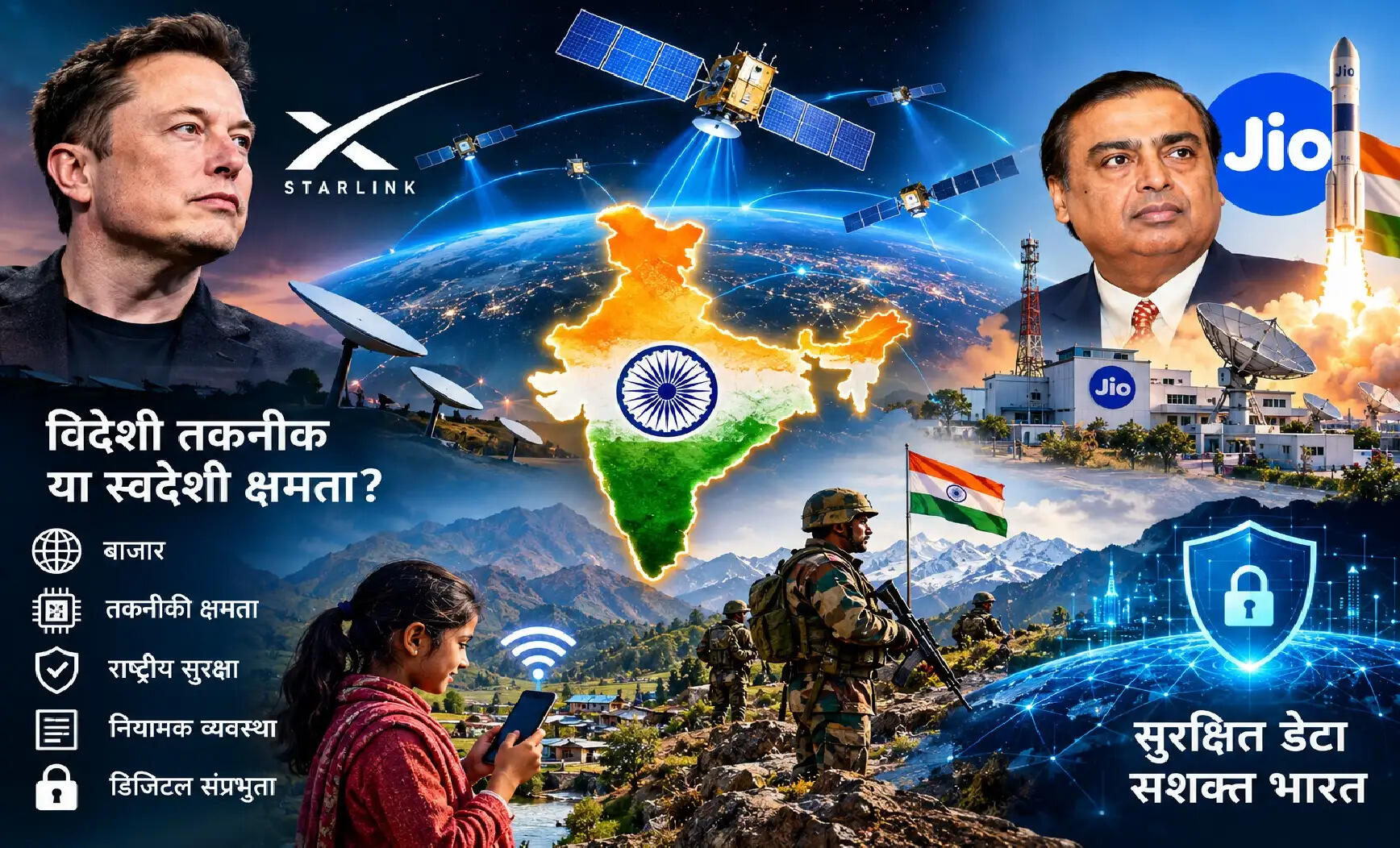 भारत के आसमान पर किसका अधिकार?