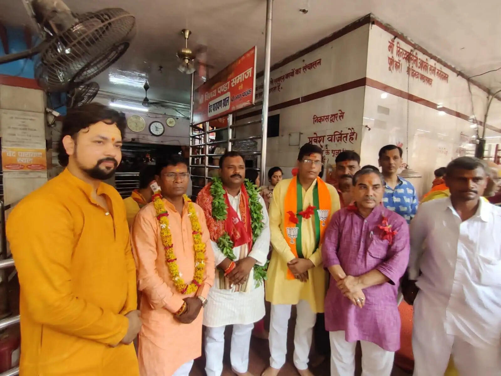मीरजापुर पहुंचे भाजपा के प्रदेश मंत्री राकेश बिंद, जगह-जगह हुआ स्वागत