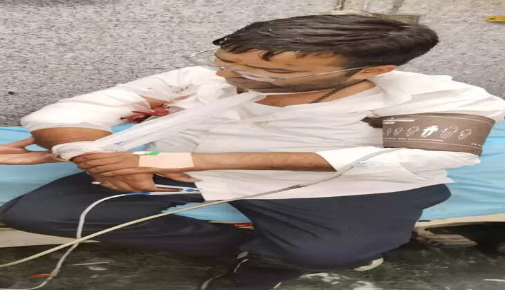 गाजियाबाद में सुनार को सरेराह गोली मारकर लाखों की नगदी-जेवर लूटे