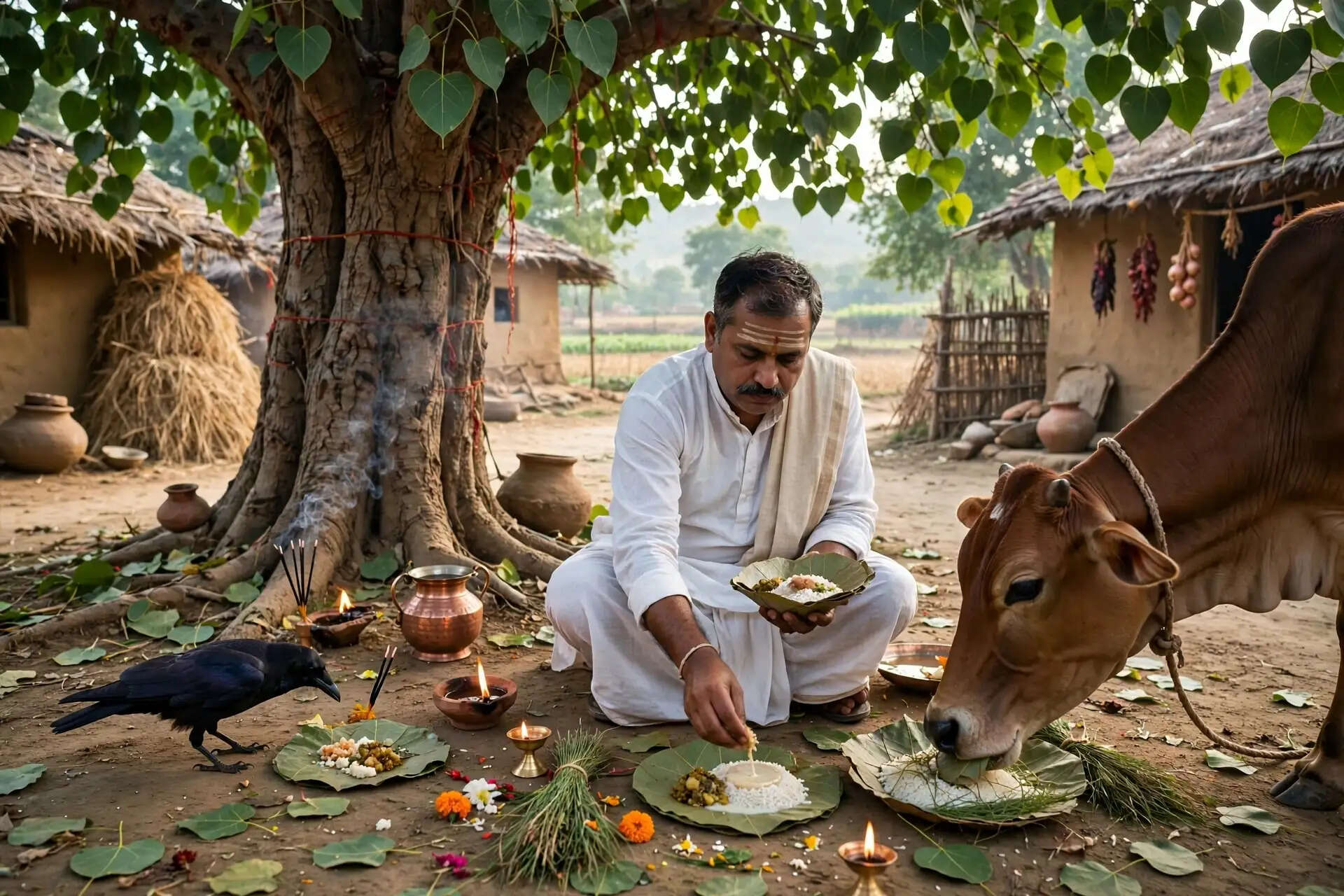 पितृपक्ष : पंचबली की परंपरा से जीवंत हुई आस्था, यह कर्मकांड नहीं स्मरण, सेवा और श्रद्धा का अवसर