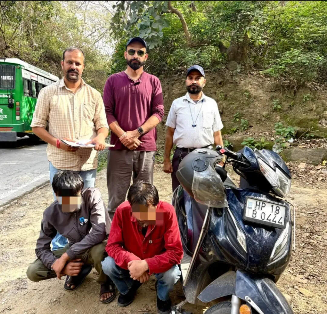 नाहन में 6.68 ग्राम चिट्टा सहित दो युवक गिरफ्तार