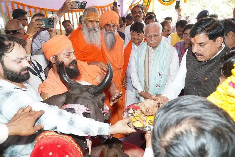 मनोहर लाल ने उज्जैन में किया सिंहस्थ 2028 के निर्माण कार्यों का निरीक्षण