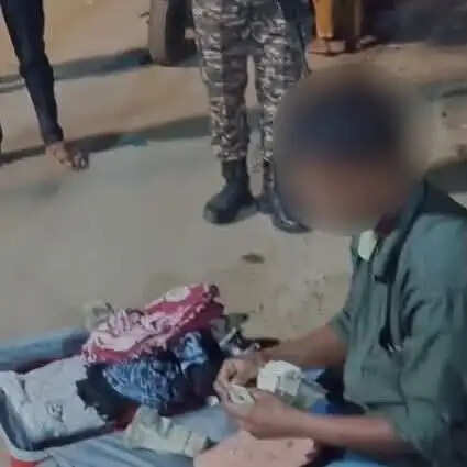 चंडीपुर में नाका चेकिंग के दौरान 16 लाख से अधिक नकदी बरामद