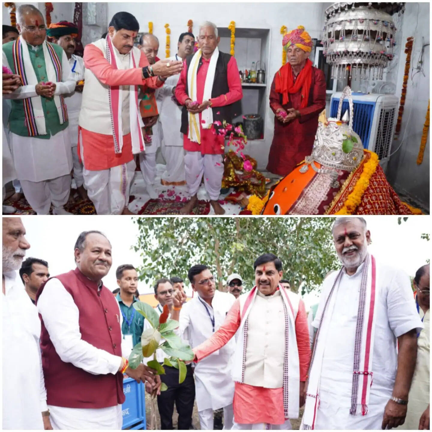राजगढ़: भैंसवामाता पहुंचकर सीएम डॉ. मोहन यादव ने की पूजा-अर्चना, दूधतलाई पर बेलपत्र का किया पौधरोपण