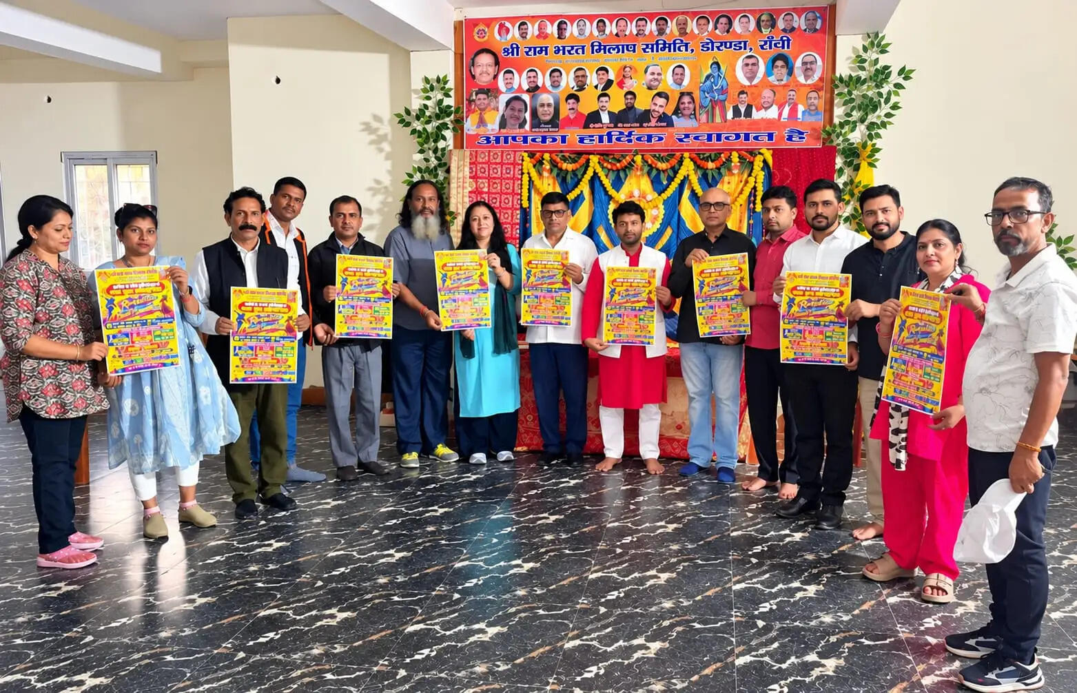 रोहित शारदा बने राम भरत मिलाप समिति के अध्यक्ष