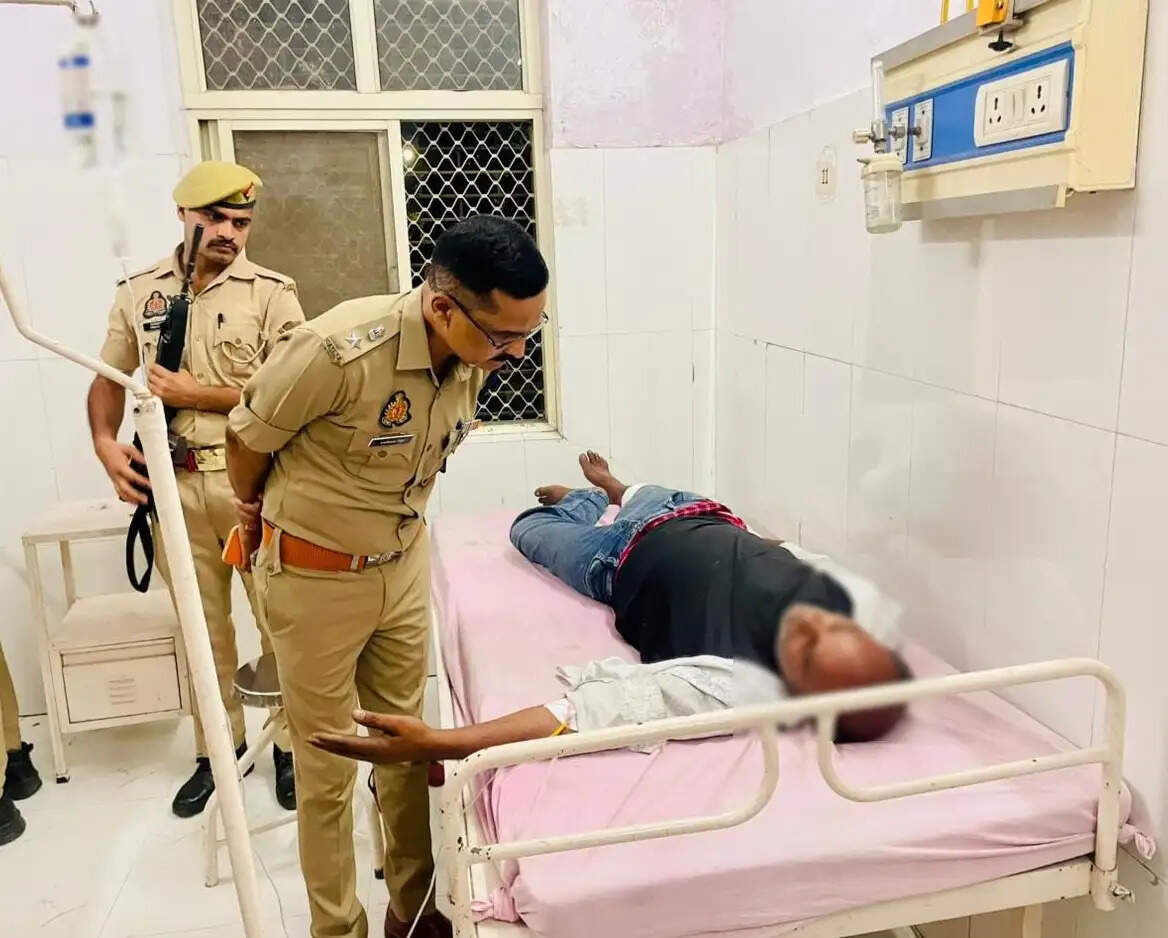 मुठभेड़ के दौरान गोकशी के दो आरोपित जुनैद और कय्यूम गिरफ्तार