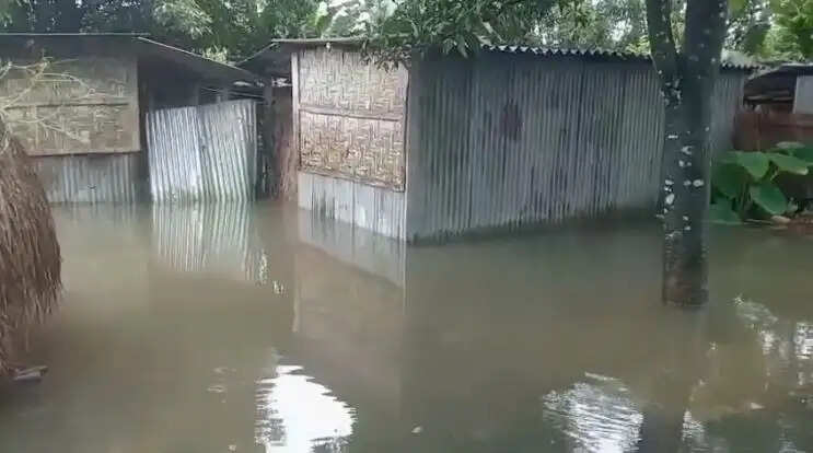 जलपाईगुड़ी में भारी&nbsp;बारिश&nbsp;से&nbsp;रिहायशी इलाके जलमग्न,&nbsp;तीस्ता-करला का बढ़ा जलस्तर