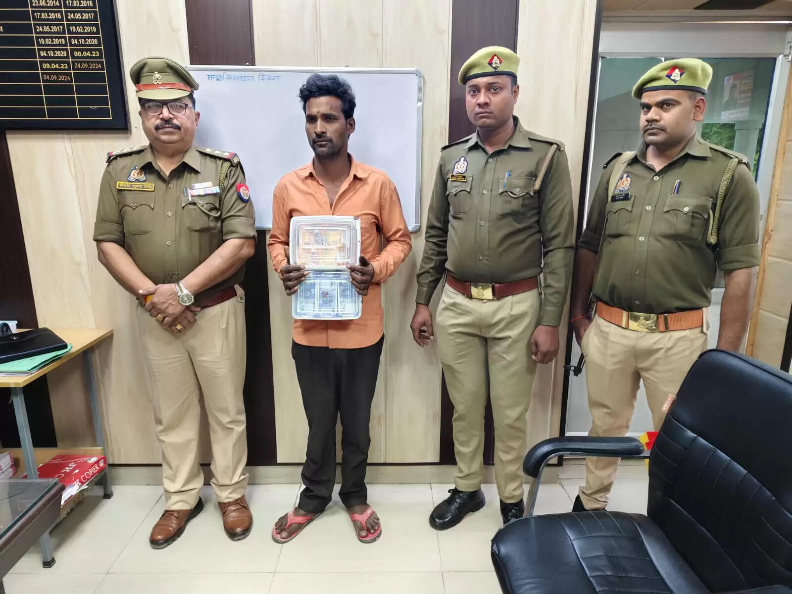 महोबा: 2.62 लाख के जाली नोटों संग अभियुक्त गिरफ्तार