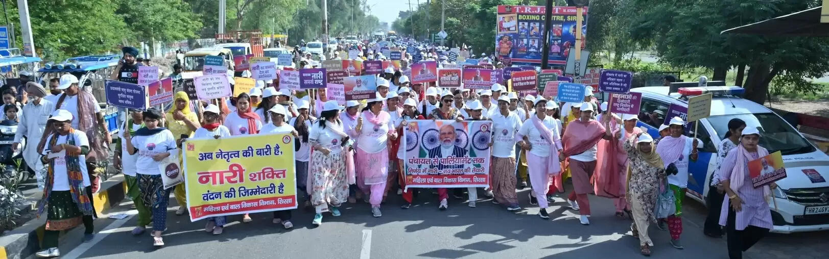 सिरसा: नारी शक्ति वंदन अधिनियम महिला सशक्तिकरण को देगा और मजबूती: सुनीता दुग्गल
