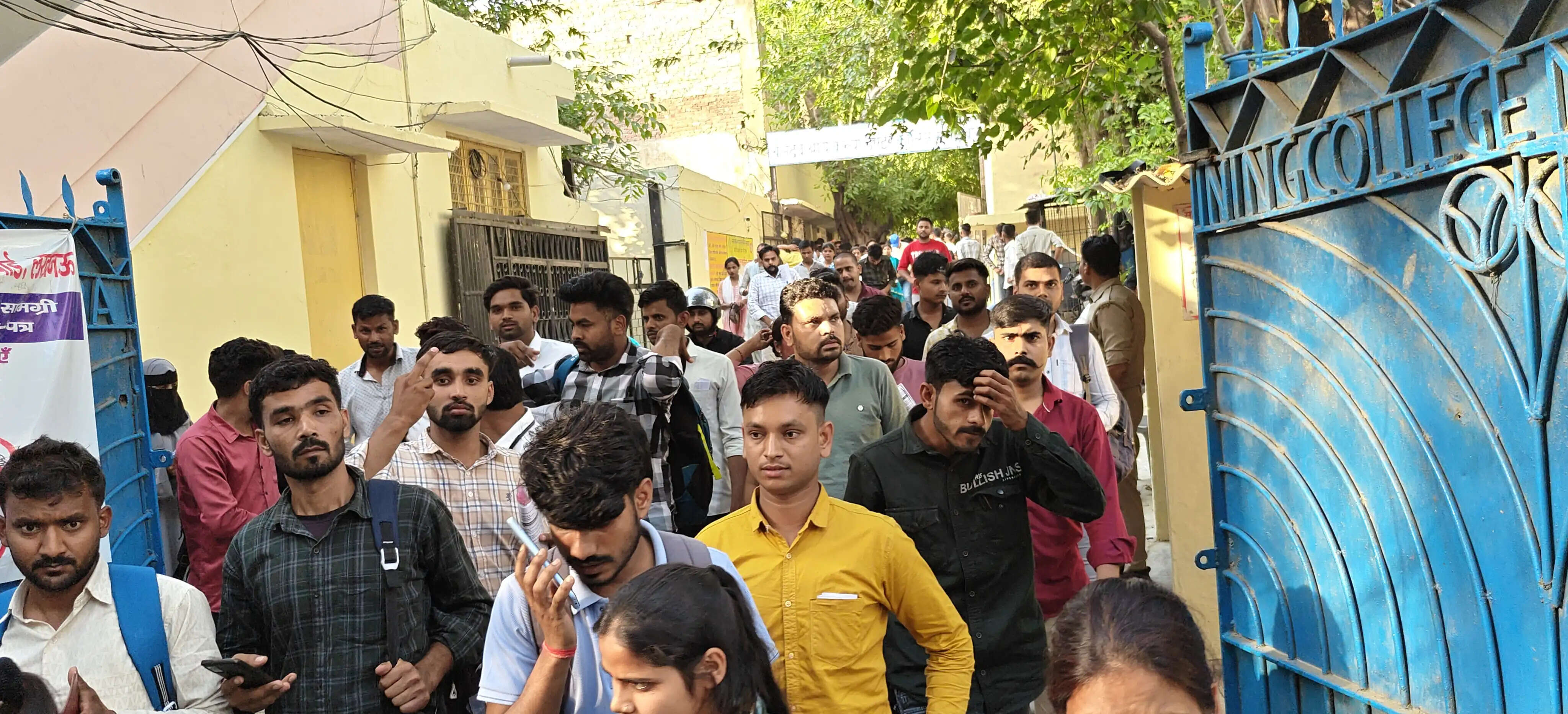 मुरादाबाद : तीसरे दिन 5759 परीक्षार्थियों ने छोड़ी होमगार्ड लिखित भर्ती परीक्षा