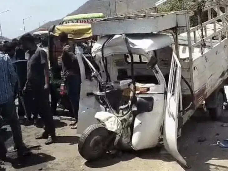 देबारी हाईवे पर बेकाबू टैंकर का कहर: 12 से अधिक वाहनों को मारी टक्कर