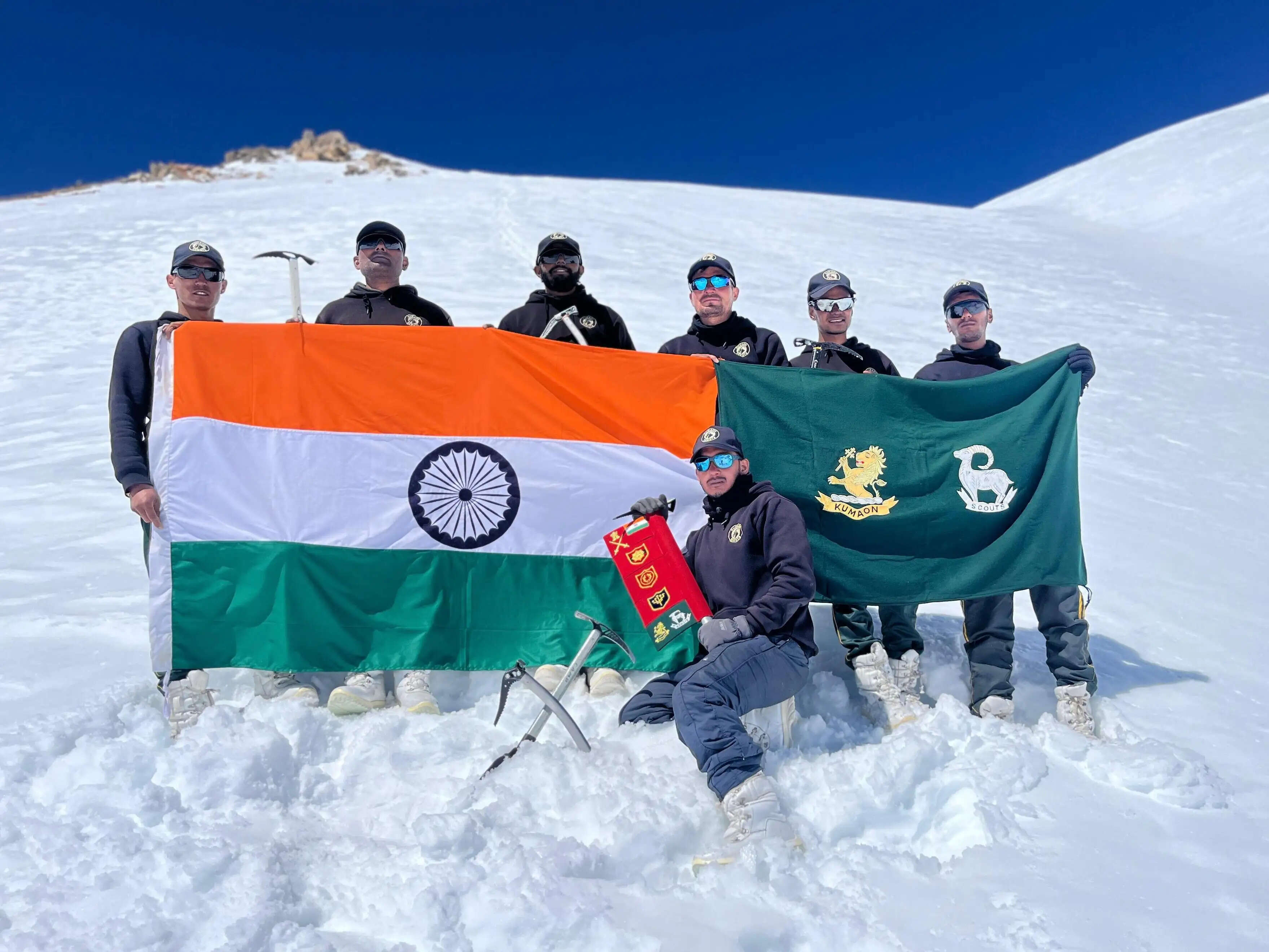 दारमा पर्वत पर कुमाऊं स्काउट्स का पर्वतारोहण अभियान संपन्न